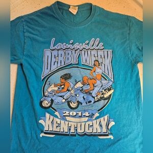 Kentucky Derby Y2k Tee Shirt Medium